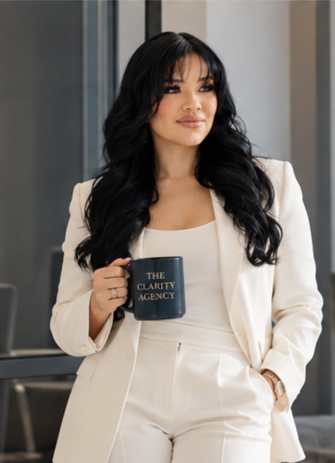 Amber Dinh, founder of The Clarity Agency, tax planning and bookkeeping for women business owners